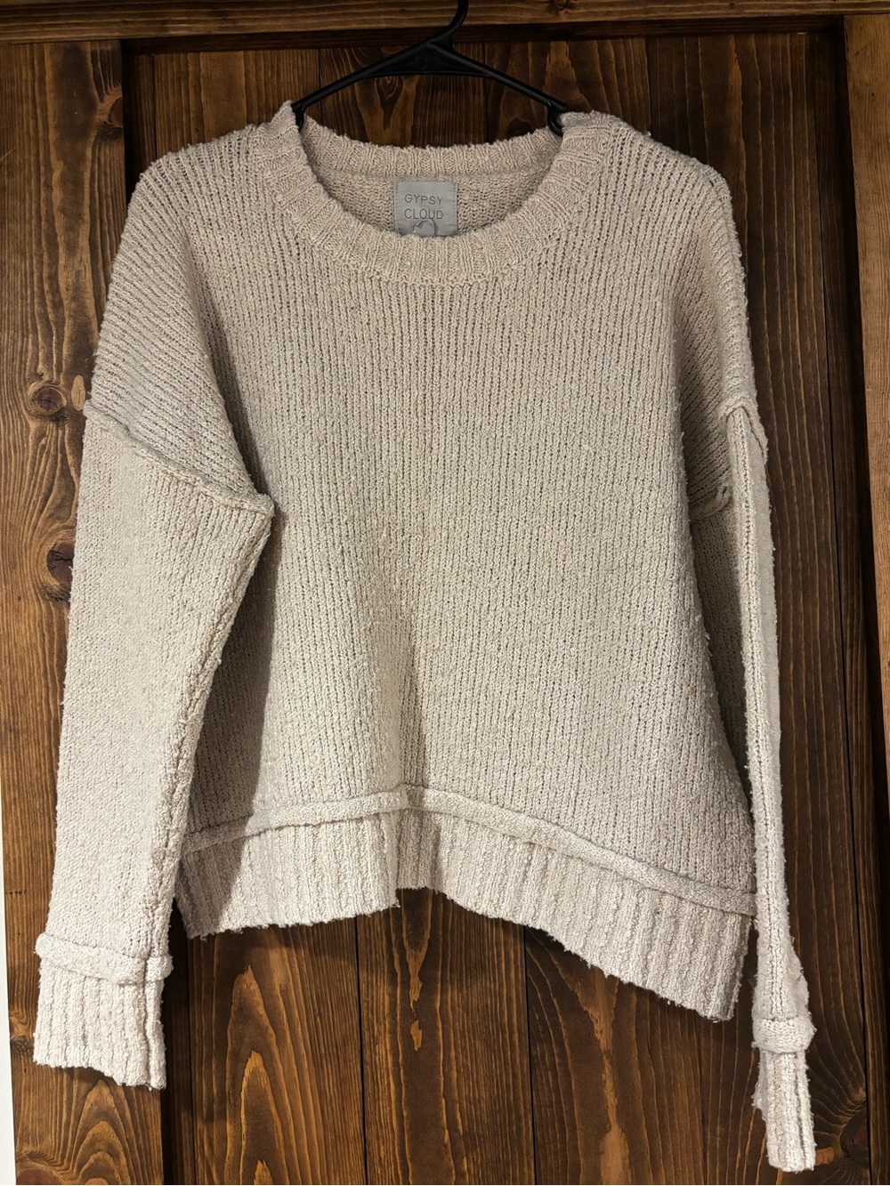 Gypsy Cloud Boucle Sweater Large